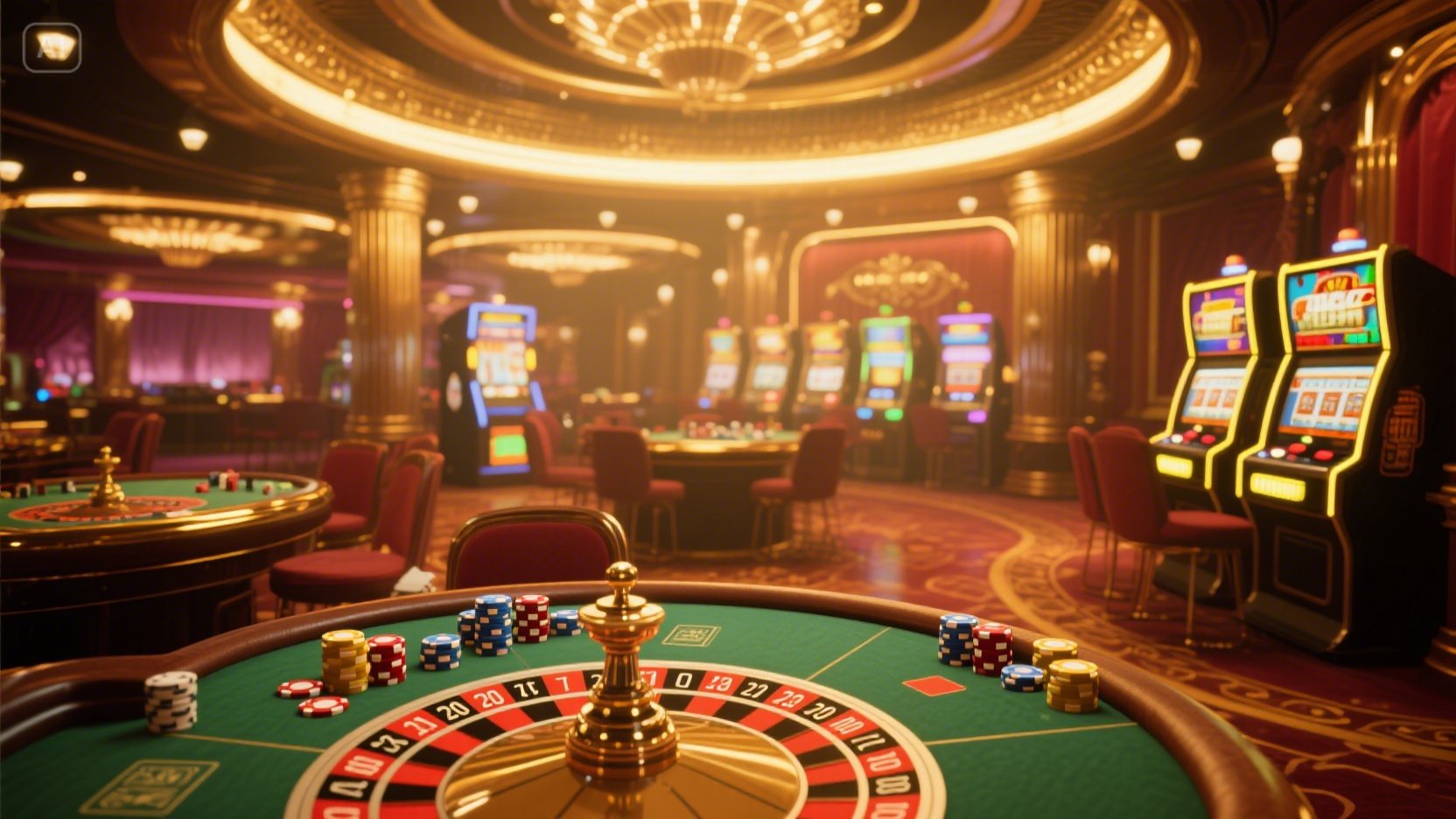Casino  desktop and mobile interfaces